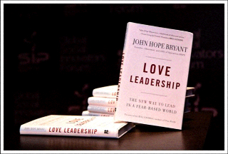 Autographed copies of Love Leadership available today!