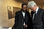 President Clinton-Cameron-JHB in Davos