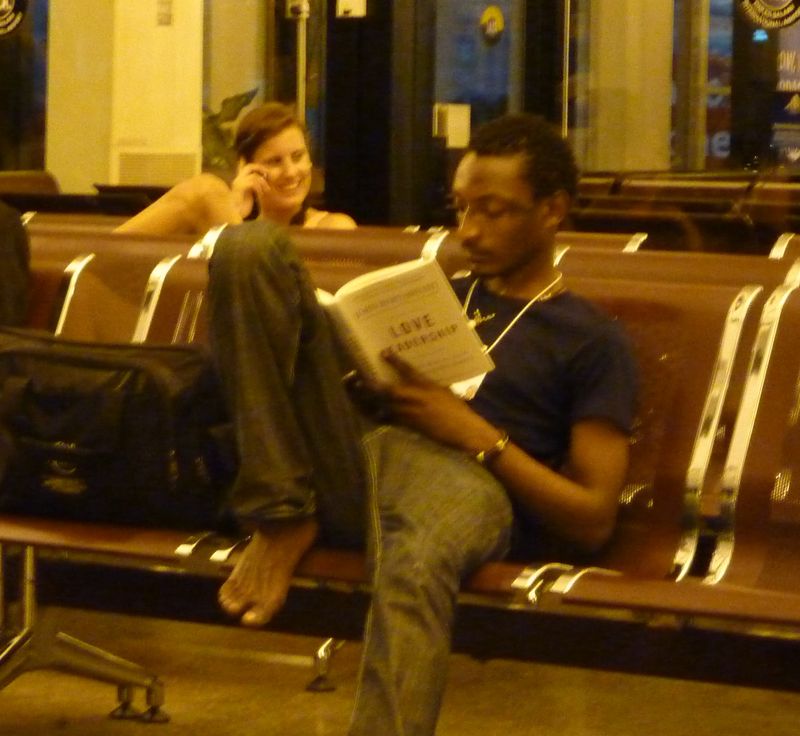 YGL reading LL in Tanzania