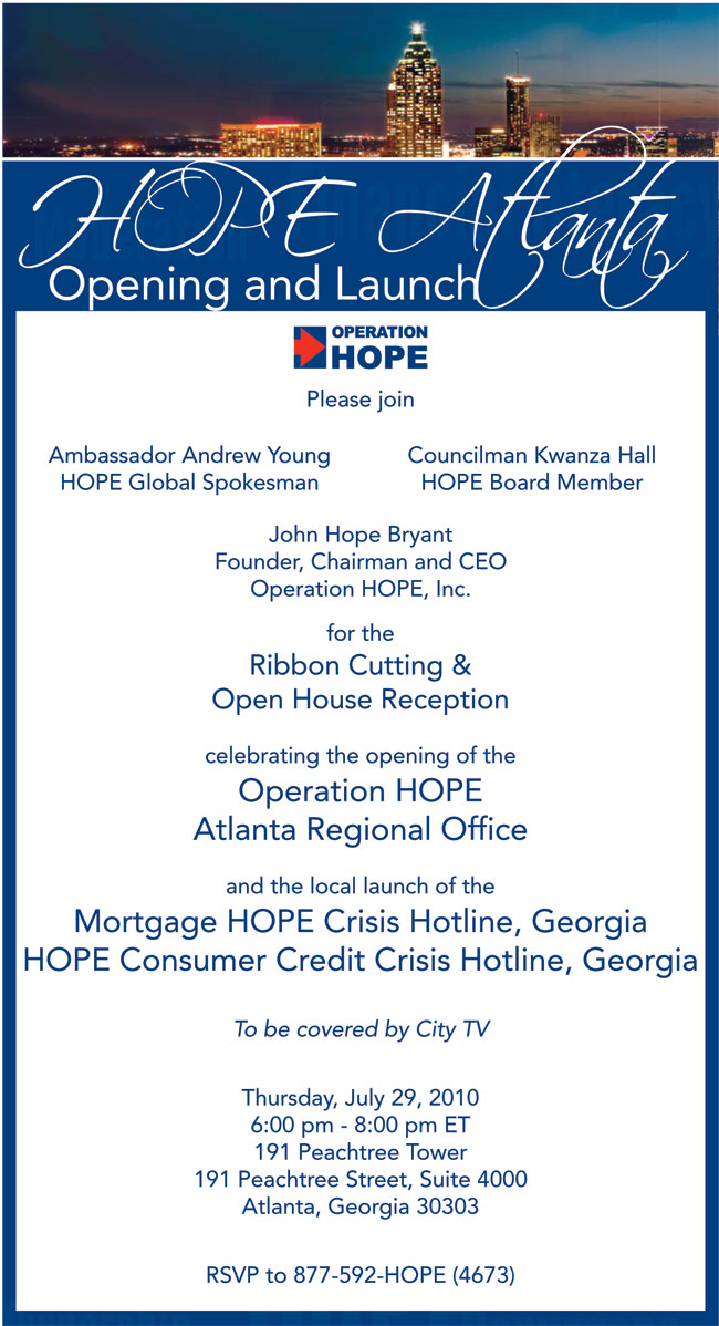 Atlanta downtown office opening