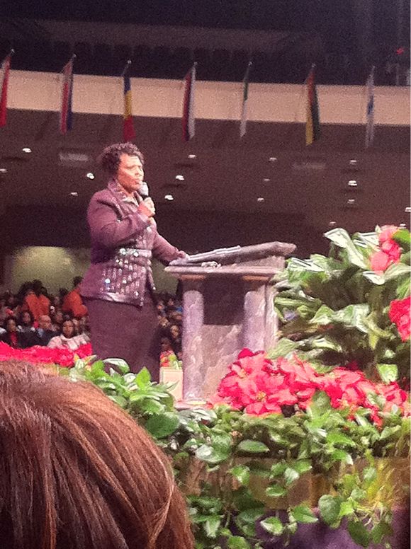 My friend Elder Bernice King brings the word this morning