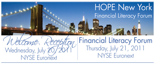 HOPE Financial Literacy Forum eBanner