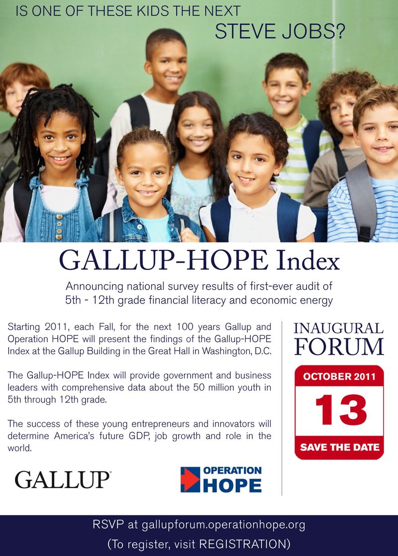 Gallup-Hope Index Forum std Card