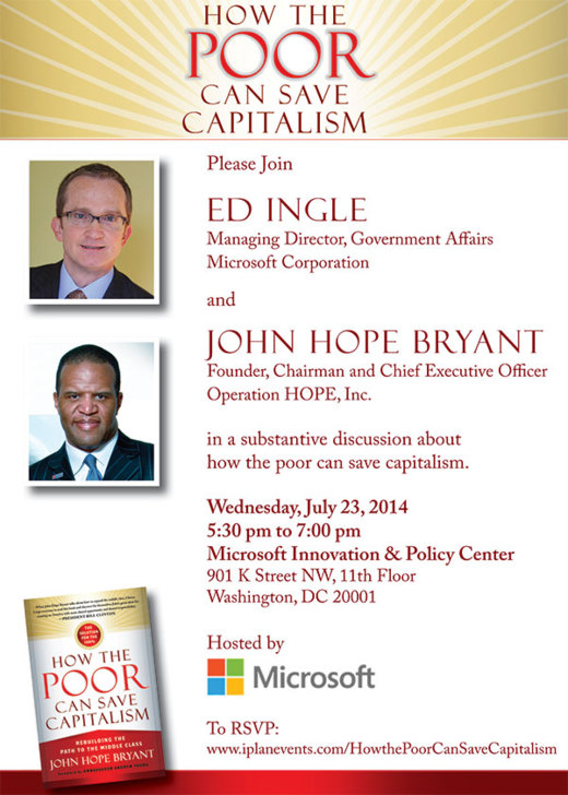How the Poor Can Save Capitalism - July 23