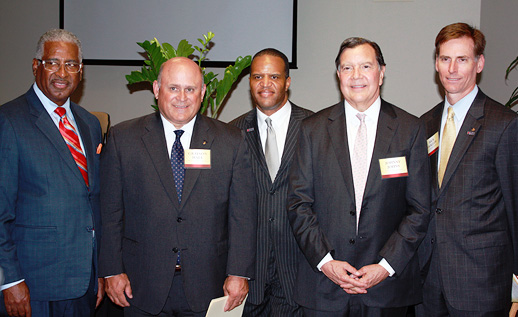 Mayor William Bell, Grayson Hall, John Hope Bryant, John D. Johns, Rick Swagler