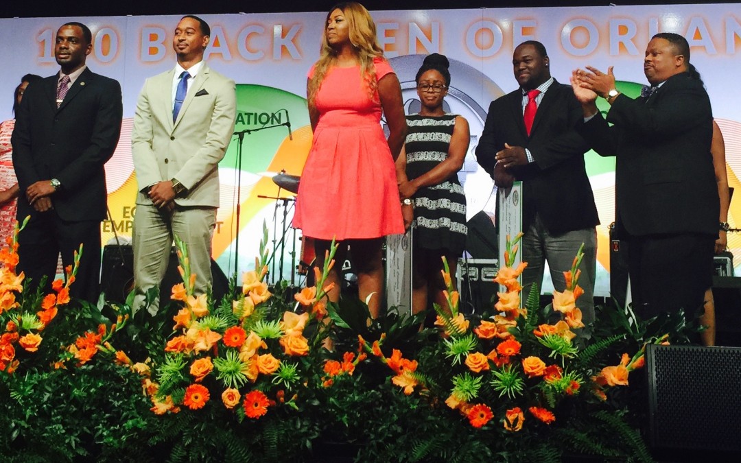 Bryant speaks before 100 Black Men of Orlando leadership