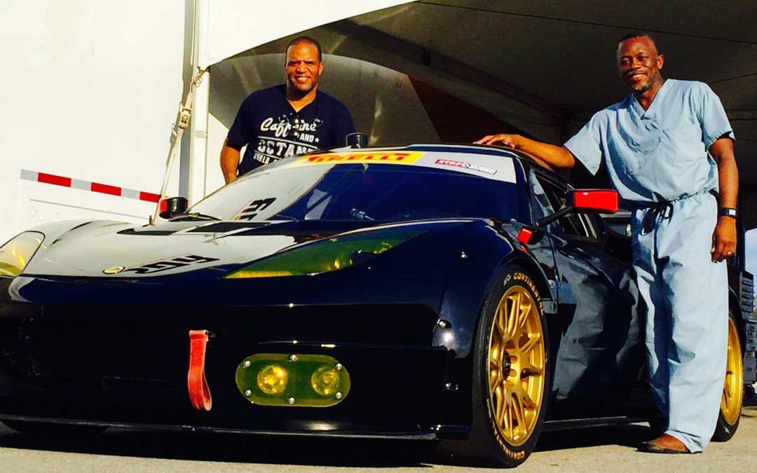 Hanging with the guy no one sees: the Lotus Evora Racing Team car owner