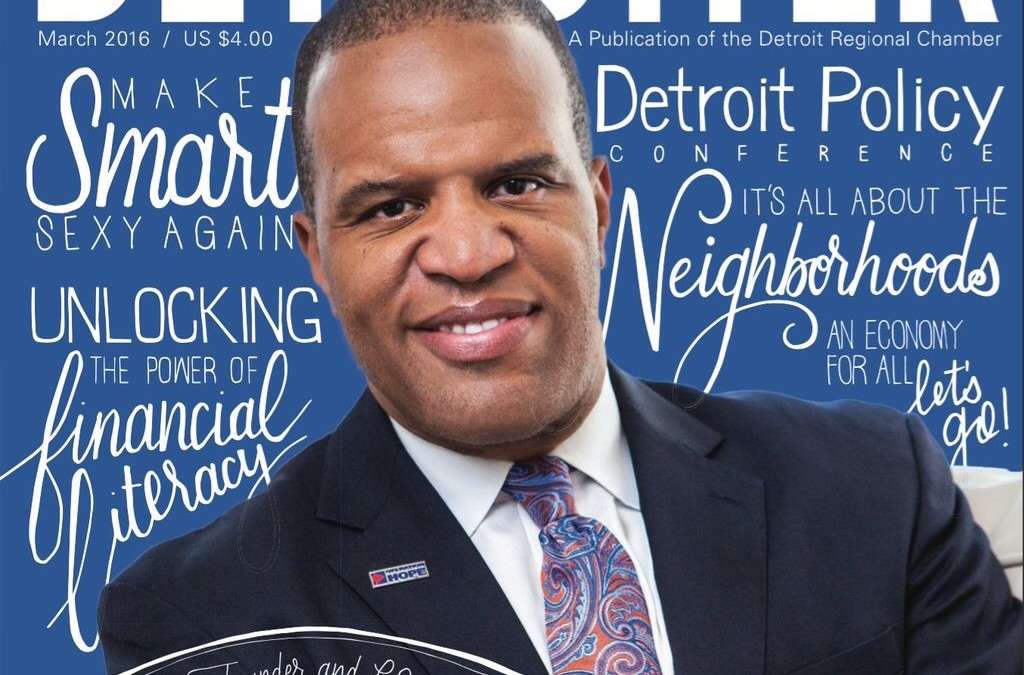 The Silver Rights Movement, Operation HOPE and John Hope Bryant featured on cover of the Detroiter Magazine