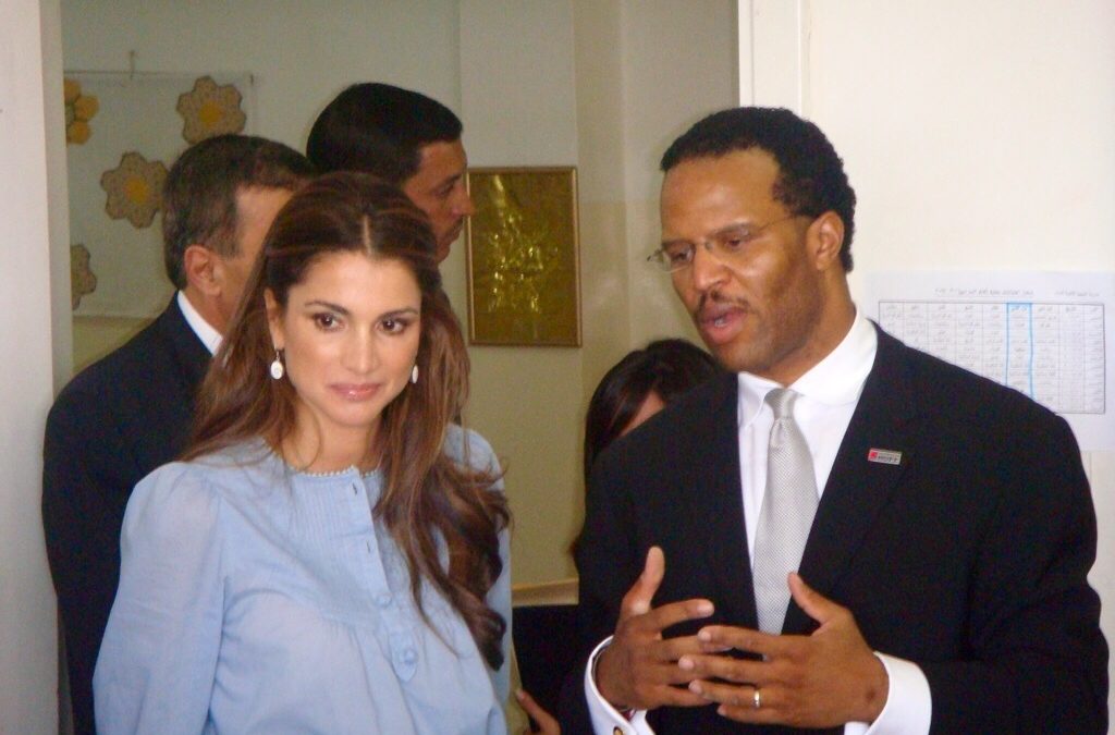 Memories: John Hope Bryant and Queen Rania of Jordan
