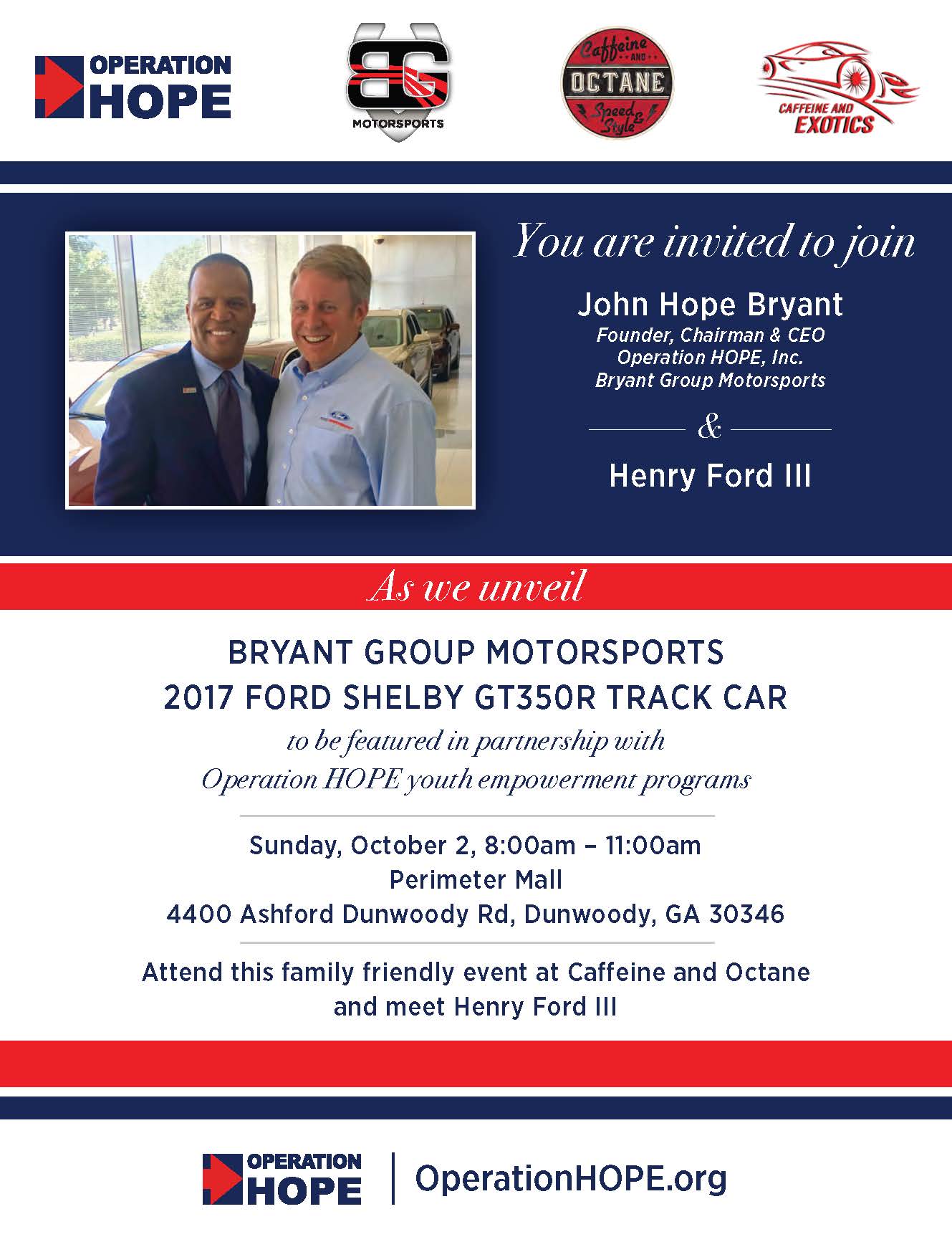 BGM Ford 350R Public Invite