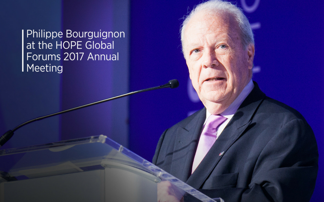 Video: Revolution Vice Chair Philippe Bourguignon Gives Remarks at the 2017 Hope Global Forum