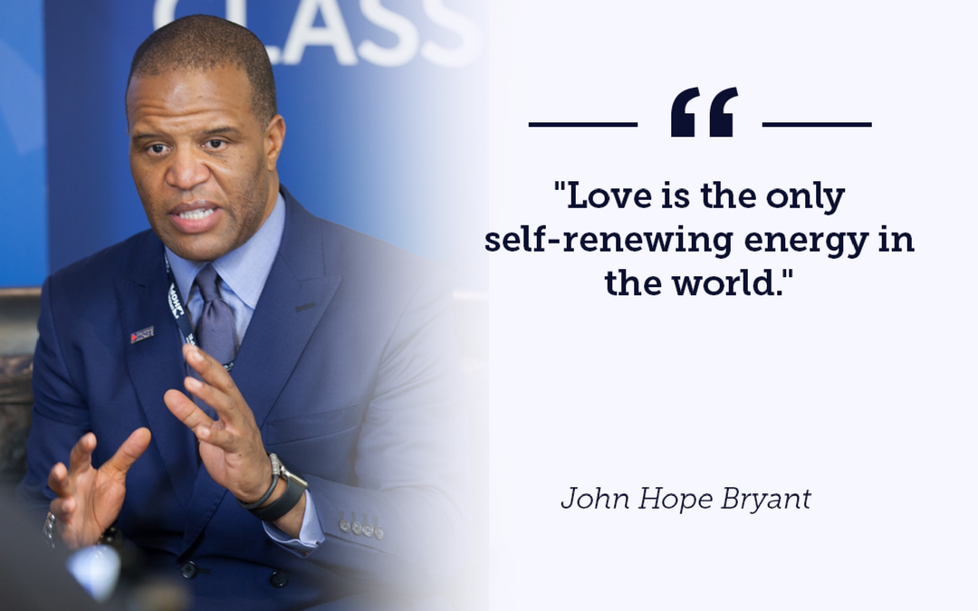 John Hope Bryant Quote Of The Day