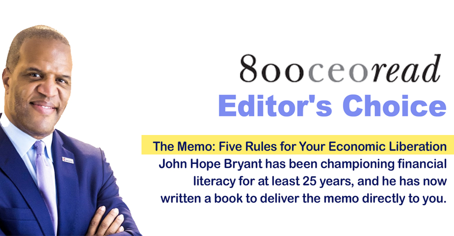 The Memo makes debut as Editors Choice at 800-CEO-READ.