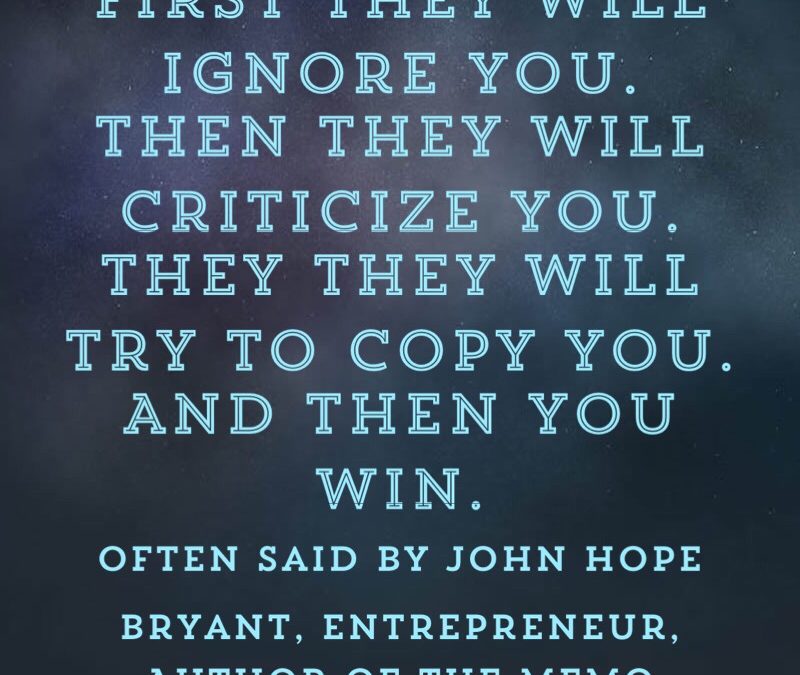 John Hope Bryant Inspired Quote of the Day