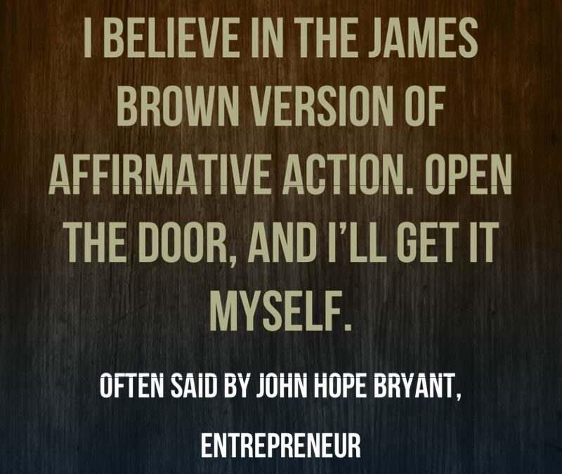 John Hope Bryant Quote of the Day