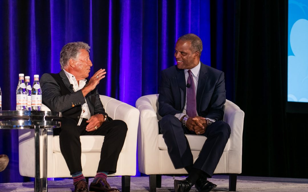 Race car legend, Mario Andretti and John Hope Bryant talk about “what it takes to win”