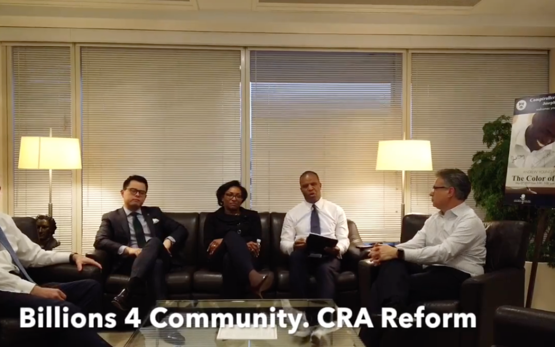 Billions 4 Community: CRA Reform.