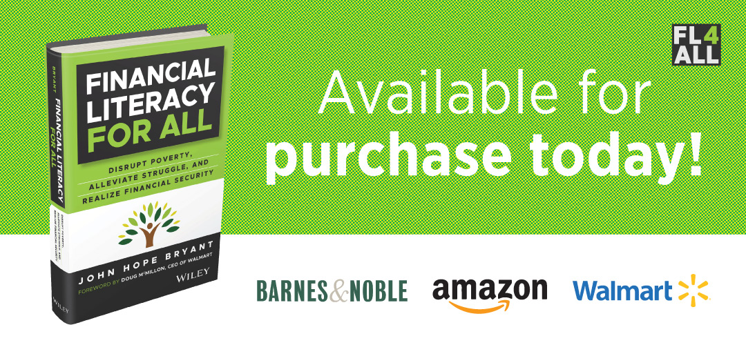 Operation HOPE CEO John Hope Bryant’s #1 Amazon Best Seller ‘Financial Literacy for All’